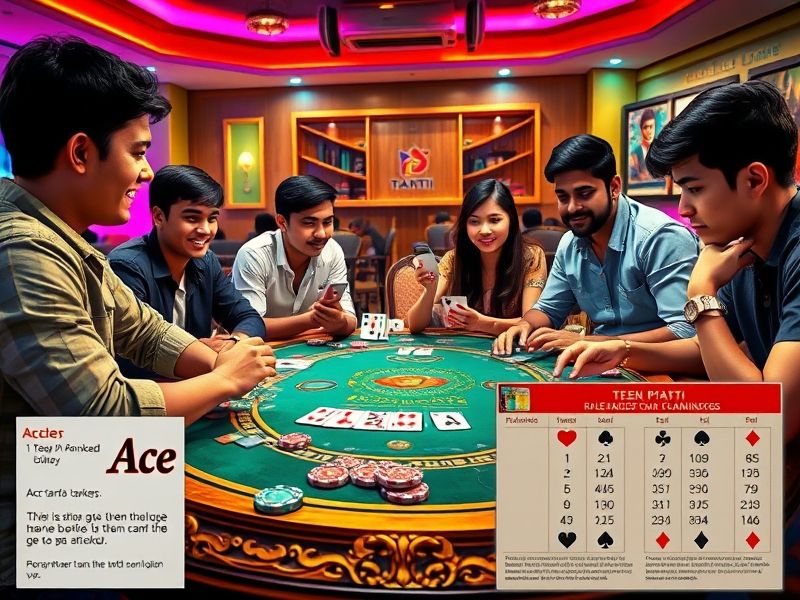 Teen Patti Ace brings the ultimate 3-card gaming experience with sleek design, real cash play, and smart strategies.